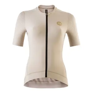 Nalini Pure Gold Fietsshirt Korte Mouwen Grijs Dames