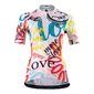 Nalini Graffiti Fietsshirt Korte Mouwen Dames Multi