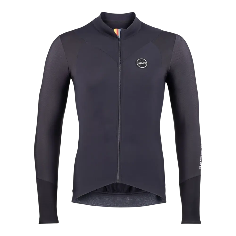 NALINI Ergo Xwarm Fietsshirt Lange Mouwen Zwart Heren