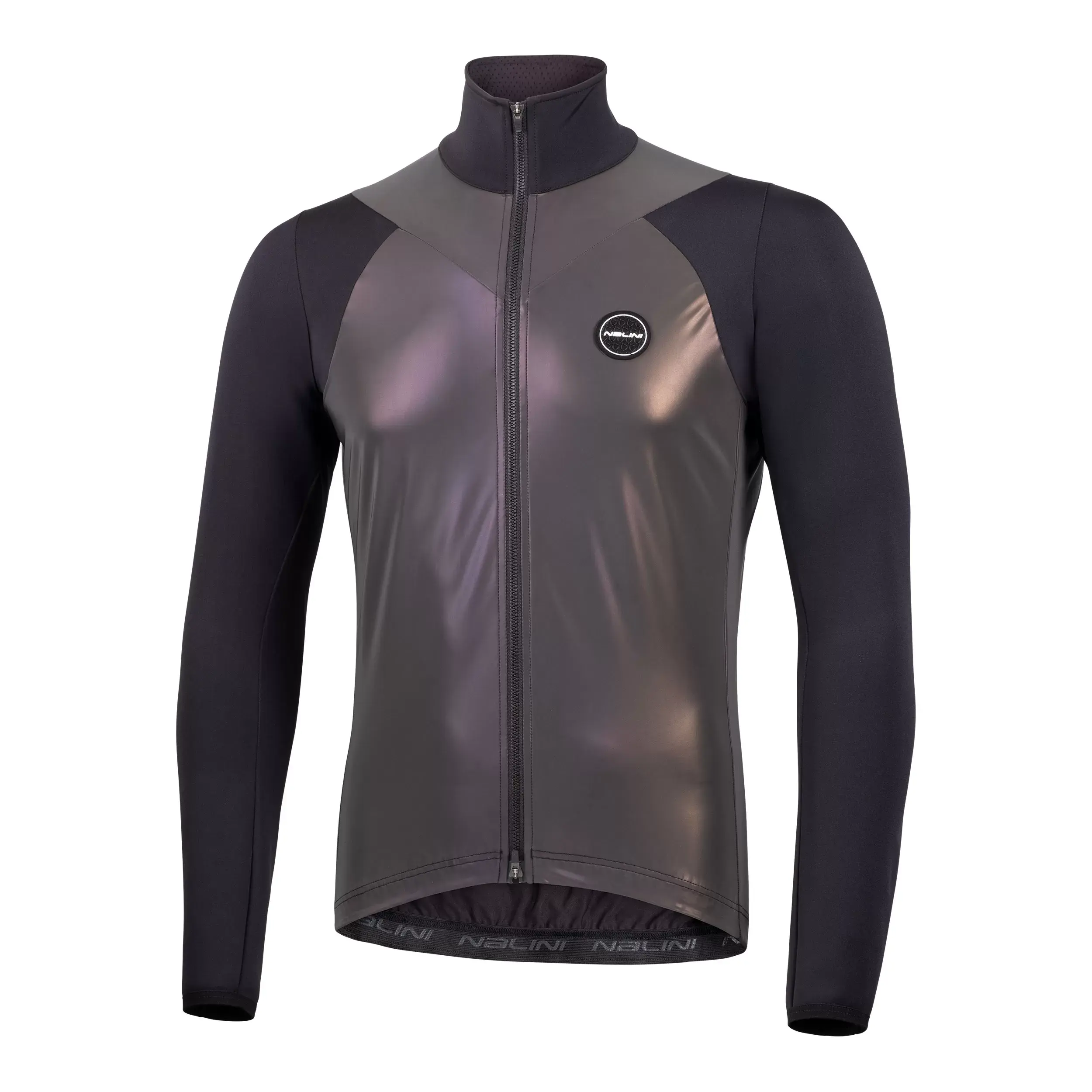 NALINI Coleottero Fietsjack Zwart/Grijs Heren