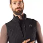 NALINI HP Embossed Windvest Zwart Heren — afbeelding 3