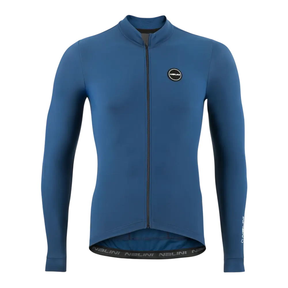 NALINI New Soft Wrap J1 Fietsshirt Lange Mouwen Donkerblauw Heren