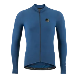 Nalini New Soft Wrap J1 Fietsshirt Lange Mouwen Donkerblauw Heren