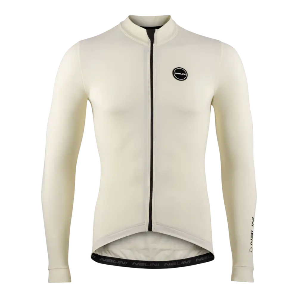NALINI New Soft Wrap J1 Fietsshirt Lange Mouwen Wit Heren
