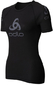 Odlo Ondershirt Logoline Dames Grijs/Zwart Met Korte Mouwen