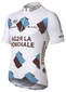 Odlo Stand-Up Collar S/S Zip Team AG2R Fietsshirt
