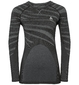 Odlo Performance Blackcomb Warm SUW  Thermoshirt Lange Mouwen Grijs Dames