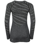 Odlo Performance Blackcomb Warm SUW  Thermoshirt Lange Mouwen Grijs Dames