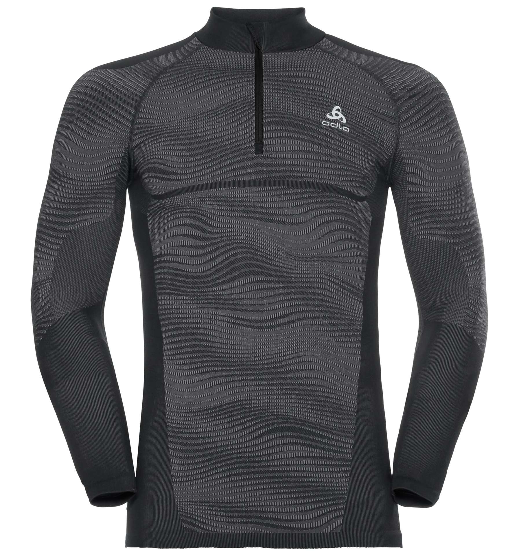 Odlo Performance Blackcomb Warm SUW Turtle Neck Lange Mouwen Grijs Heren