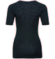 Odlo Performance Light Ondershirt Korte Mouwen Zwart Dames
