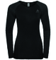 Odlo Performance Light Thermoshirt Lange Mouwen Zwart Dames