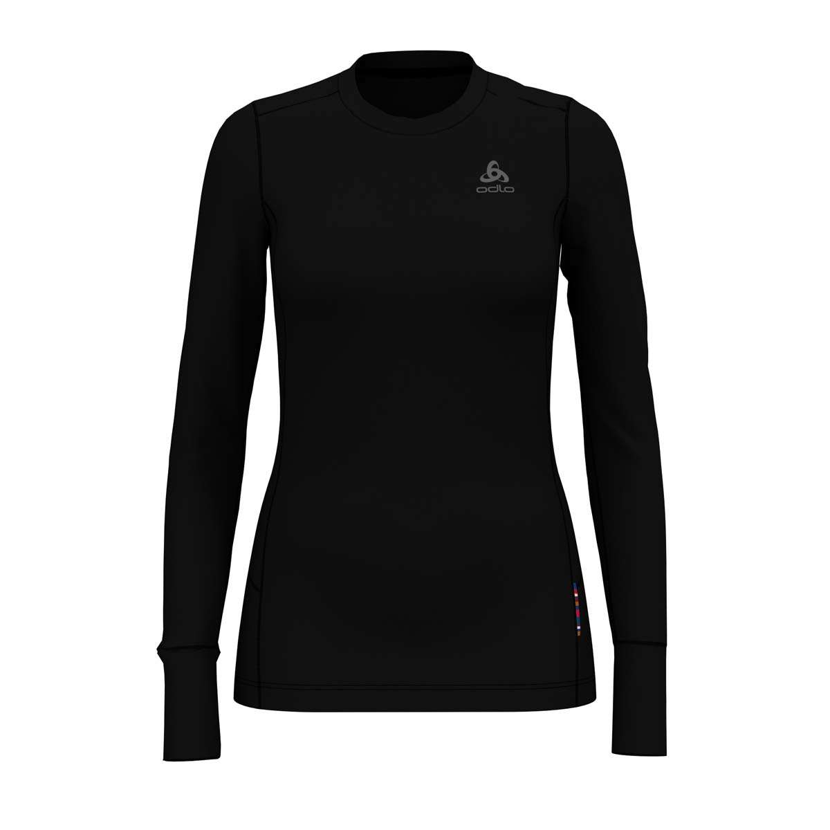 Odlo Natural 100% Merino Thermoshirt Lange Mouwen Zwart Dames