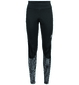 Odlo Zeroweight Warm Reflective Hardloopbroek Lang Zwart/Wit Dames
