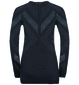 Odlo Natural Kinship Ondershirt Lange Mouwen Zwart/Grijs Dames