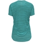 Odlo Zeroweight Engineered Hardloopshirt Korte Mouwen Groen Dames