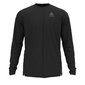 Odlo Zeroweight Chill Hardloopshirt Lange Mouwen Zwart Heren