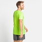 Odlo Essential Seamless Hardloopshirt Crew Neck Korte Mouwen Groen Heren