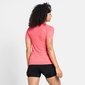 Odlo Essential Seamless Hardloopshirt Crew Neck Korte Mouwen Roze Dames