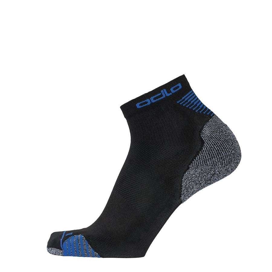 Odlo Ceramicool Quarter Sportsokken 2-Pack Zwart/Wit