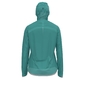 Odlo Zeroweight Dual Try Waterproof Hardloopjack Groen Dames
