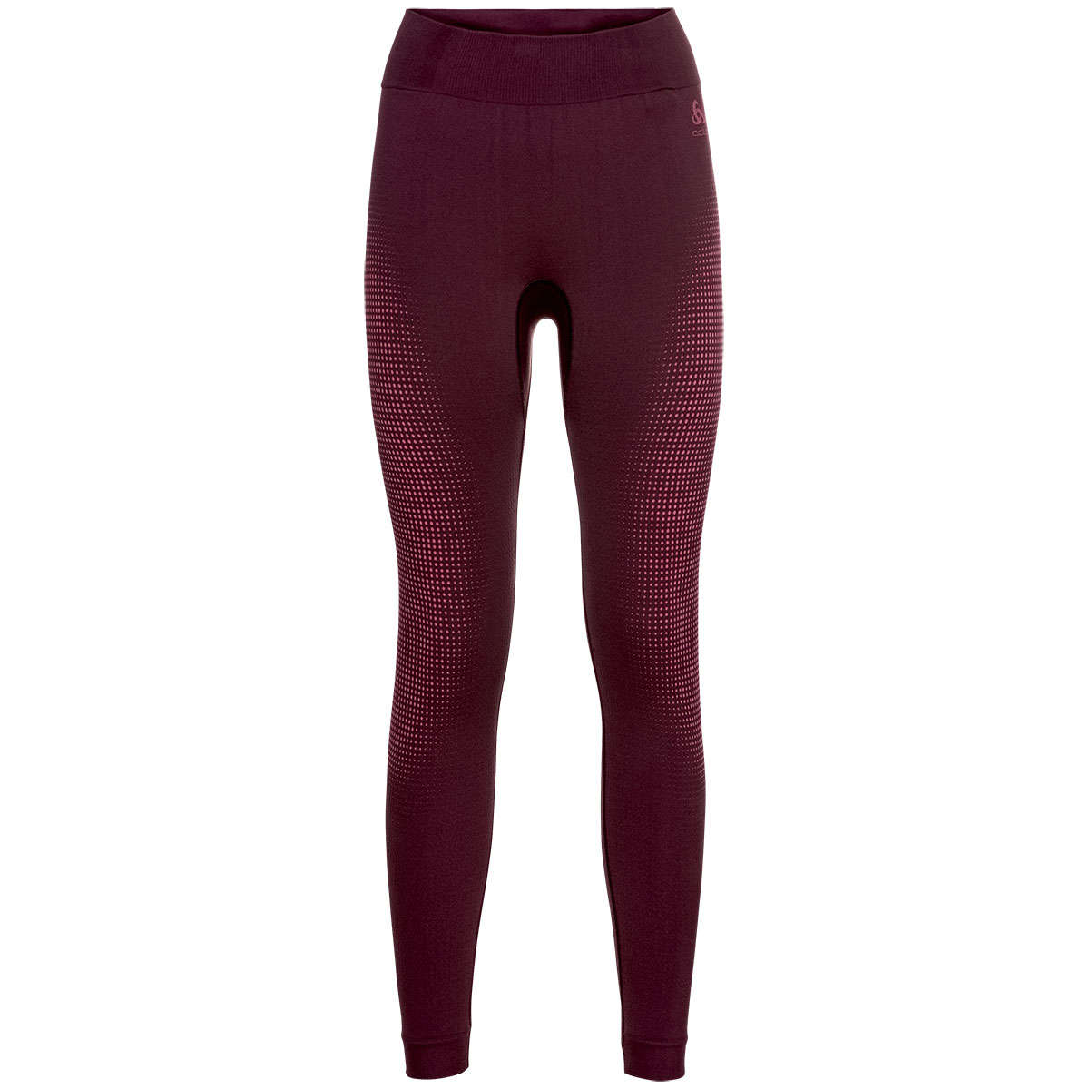 Odlo Performance Warm Eco Onderbroek Lang Donkerrood Dames