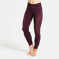 Odlo Performance Warm Eco Onderbroek Lang Donkerrood Dames