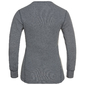 Odlo Active Warm Eco Crew Neck Thermoshirt Lange Mouwen Grijs Melange Dames