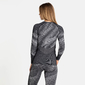 Odlo Blackcomb Eco BL Crew Neck Thermoshirt Lange Mouwen Zwart/Grijs Dames