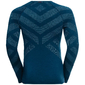 Odlo Natural Kinship Thermoshirt Lange Mouwen Donkergroen/Groen Heren