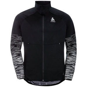 Odlo Zeroweight Pro Warm Reflect Hardloopjack Zwart Heren