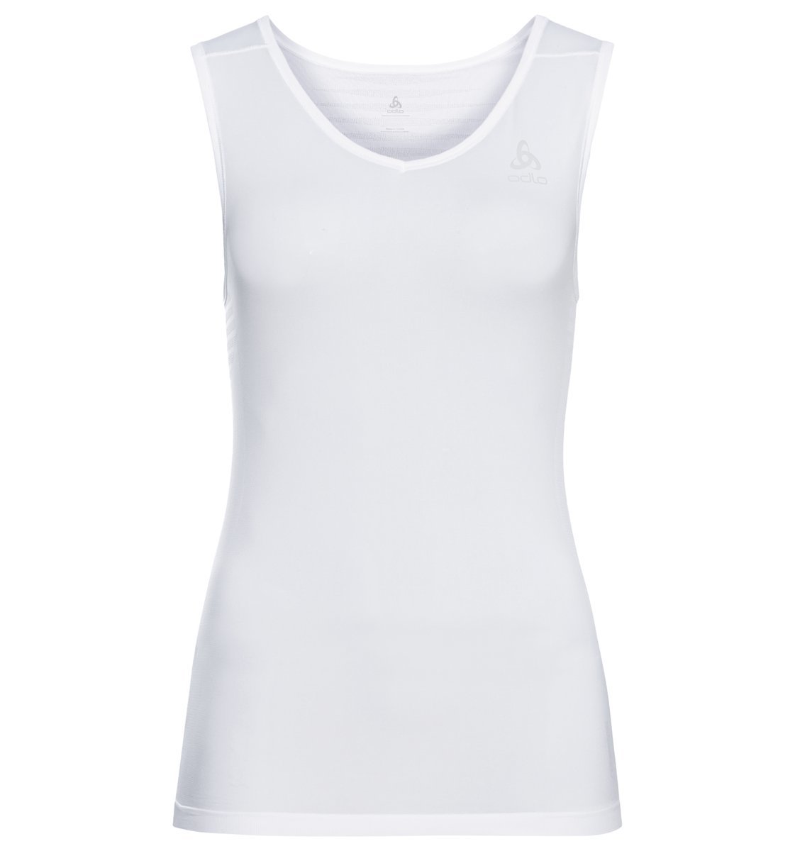 Odlo Performance X-Light Eco V-Neck Ondershirt Zonder Mouwen Wit Dames