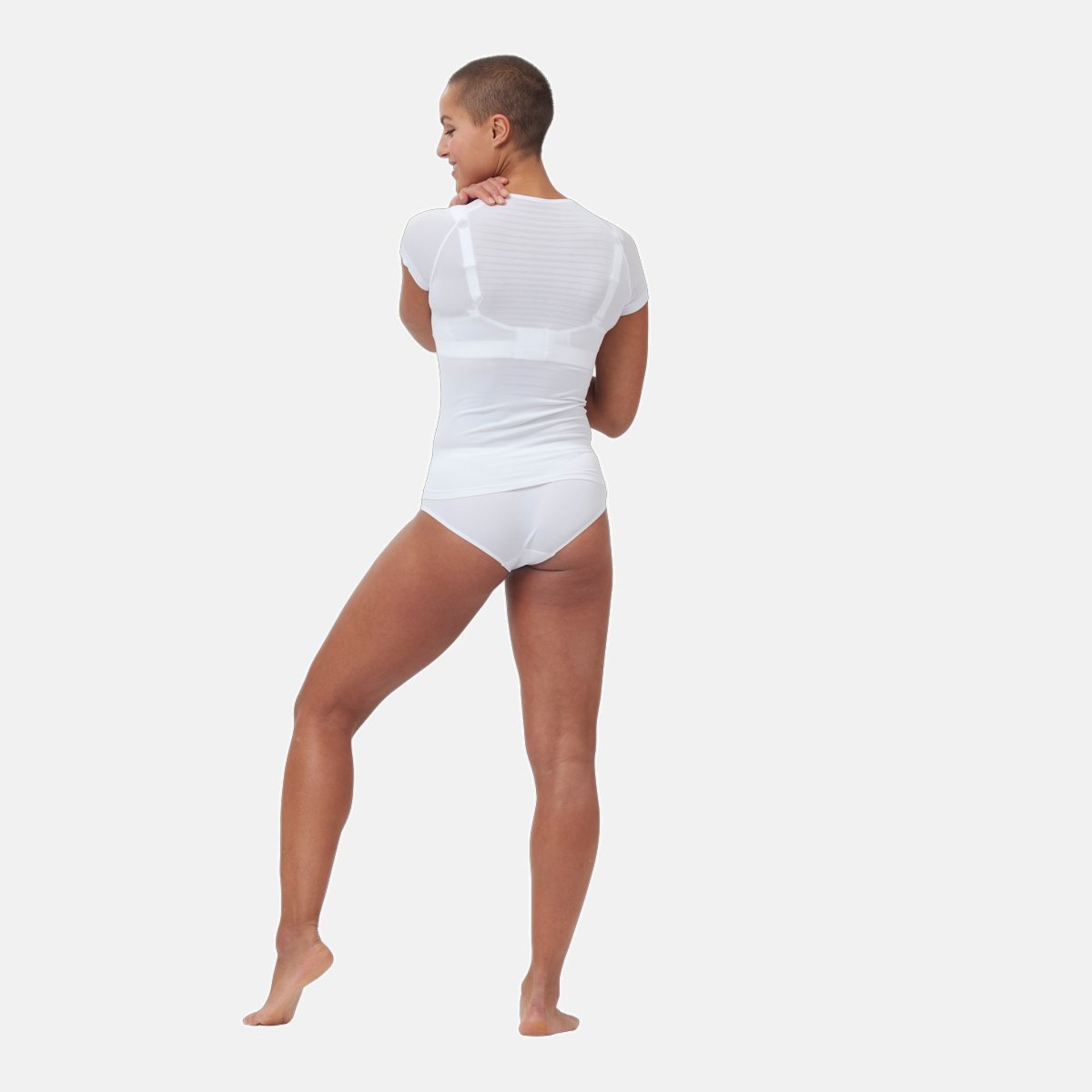 Odlo Performance X-Light Eco Ondershirt Korte Mouwen Wit Dames