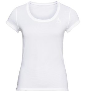 Odlo Active F-Dry Light Eco Ondershirt Korte Mouwen Wit Dames