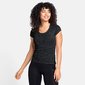 Odlo Active F-Dry Light Eco Ondershirt Korte Mouwen Zwart Dames