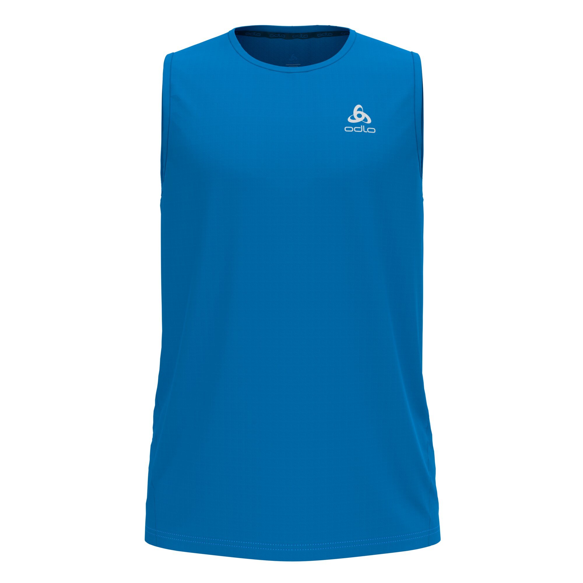 Odlo Essential Crew Neck Hardloopshirt Zonder Mouwen Blauw Heren