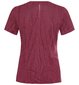 Odlo Zeroweight Engineered Chill-Tec Hardloopshirt Korte Mouwen Roze/Paars 