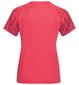Odlo Essential Print Graphic Hardloopshirt Korte Mouwen Roze/Paars Dames