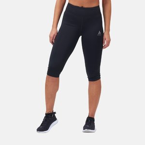 Odlo Essential Tights Hardloopbroek Driekwart Zwart Dames