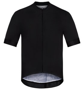 Odlo Zeroweight Full Zip Fietsshirt Korte Mouwen Zwart Heren