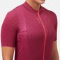 Odlo Zeroweight Full Zip Fietsshirt Korte Mouwen Roze/Paars Dames
