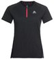 Odlo Axalp Trail Hardloopshirt Korte Mouwen Zwart/Roze Dames