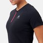Odlo Axalp Trail Hardloopshirt Korte Mouwen Zwart/Roze Dames