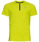 Odlo Axalp Trail Hardloopshirt Korte Mouwen Fluo Geel Heren