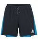 Odlo Essential 5 Inch 2-in-1 Hardloopbroek Zwart/Blauw Heren