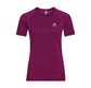 Odlo Essential Seamless Crew Neck Hardloopshirt Korte Mouwen Paars Dames