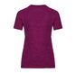 Odlo Essential Seamless Crew Neck Hardloopshirt Korte Mouwen Paars Dames