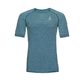 Odlo Essential Seamless Crew Neck Hardloopshirt Korte Mouwen Blauw Heren