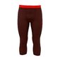 Odlo Revelstoke PW 150 BL Driekwart Thermo Onderbroek Donkerrood/Roze Heren