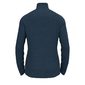 Odlo Thermal Midlayer 1/2 Zip Hardloopshirt Lange Mouwen Donkerblauw