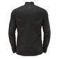 Odlo Zeroweight Ceramiwarm 1/2 Zip Hardloopshirt Lange Mouwen Zwart Heren